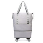 Expandable Wheels Duffel Bag - Image 6