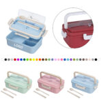 Portable Wheat Straw Bento Box