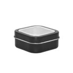 Transparent Window Square Tin Storage Box - Image 2