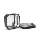 Transparent Window Square Tin Storage Box - Image 3