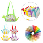 Dinosaur Mesh Beach Bag