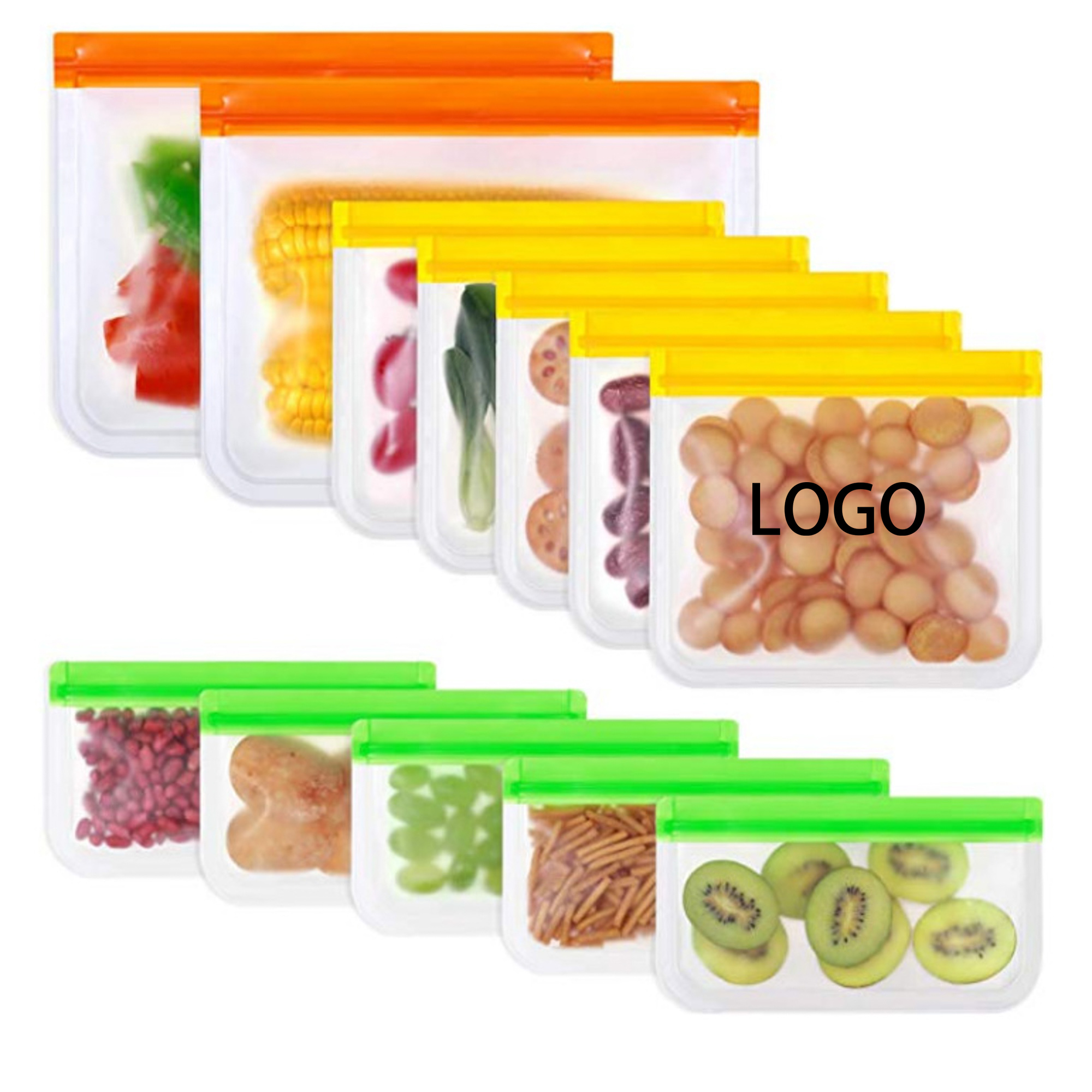 8808694-1-pic Leakproof Reusable Food Storage Bag - Image 1