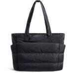 Zipper Puffy Tote Bag - Image 4