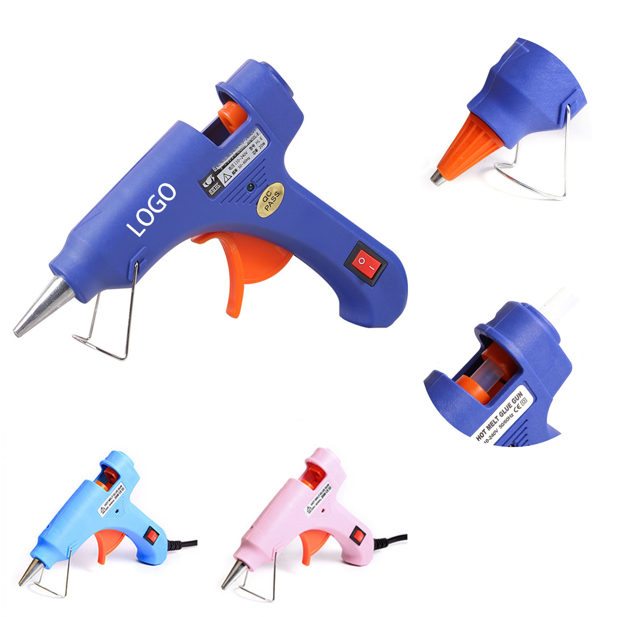 8817289-1-pic Hot Glue Gun Kit - Image 1
