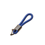 PU Weaved Leather Keychain - Image 4