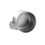 Round Aluminum Gift Box With Viewing Window - Image 2