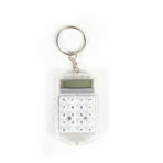 Mini Flip-Top Calculator With Key Chain - Image 2