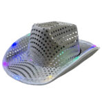 Shiny Light Up Cowboy Hat - Image 2