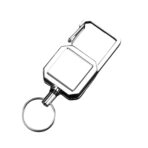 Badge Reel Keychain With Carabiner - Image 3