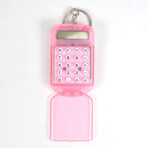 Mini Flip-Top Calculator With Key Chain - Image 3