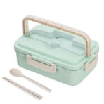 Portable Wheat Straw Bento Box - Image 4
