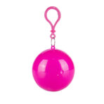 Disposable Rain Ponchos Keychain Ball - Image 3
