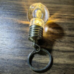 LED Light Flash Bulb Keychain Flashlight - Image 2
