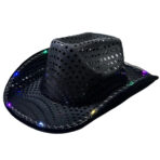 Shiny Light Up Cowboy Hat - Image 4