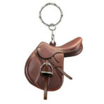 Acrylic Saddle Horse Keychain - Image 5