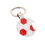 Metal Soccer Bottle Opener Keychain - Image 3