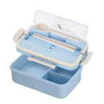 Portable Wheat Straw Bento Box - Image 5