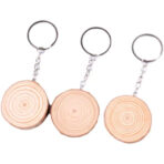 Log Wood Slices Keychain - Image 5