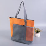 Two-Tone Canvas Tote Bags - Image 3