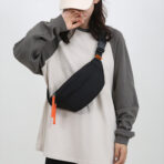Nylon Solid Color Fanny Pack - Image 4