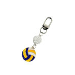 Enamel Metal Soccer Ball Keychain - Image 4